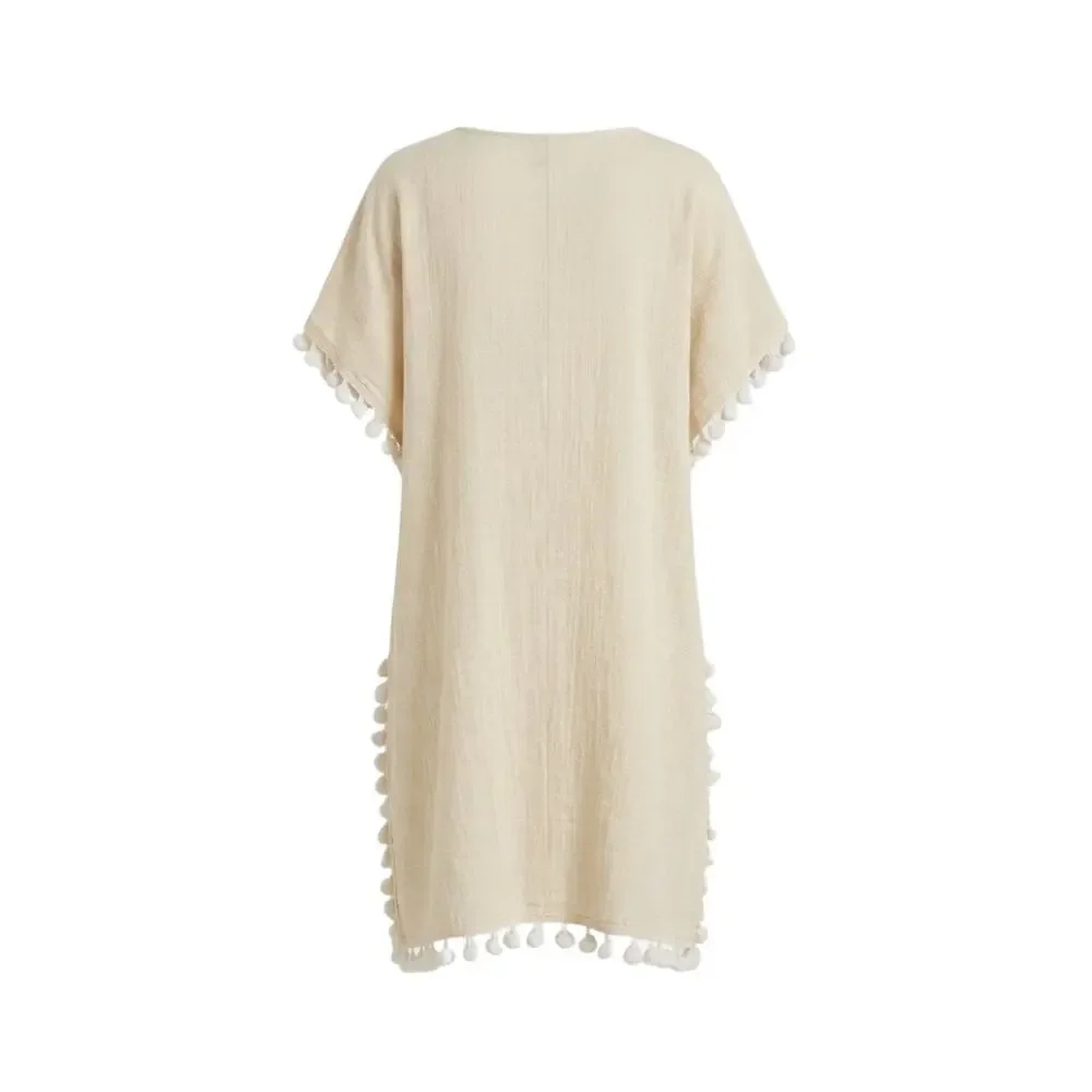 TUCKERNUCK Tan Katie Caftan Size M/L NWT Retail $198 Tuckernuck